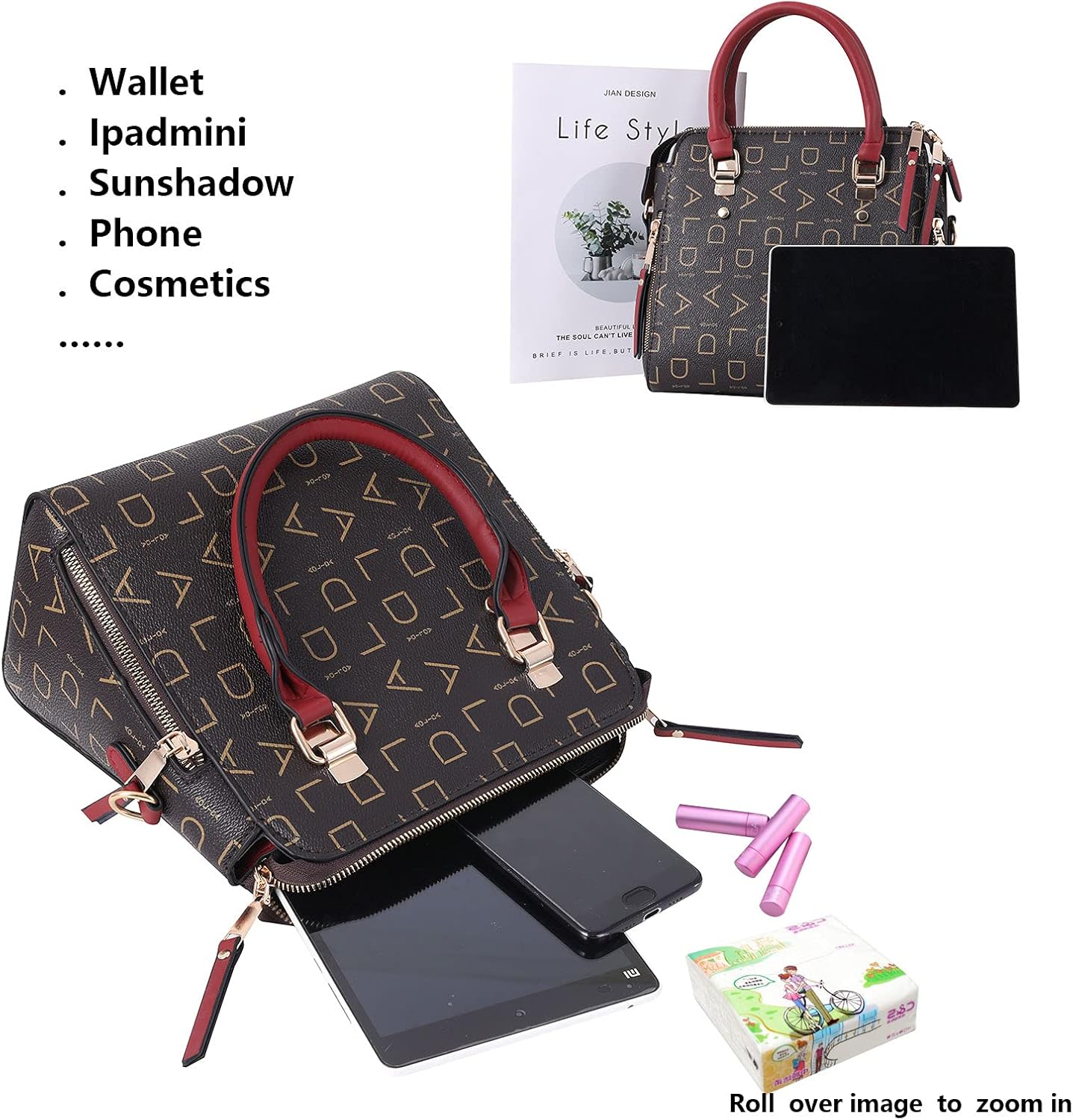 Eva | Modische Quasten-Schultertasche