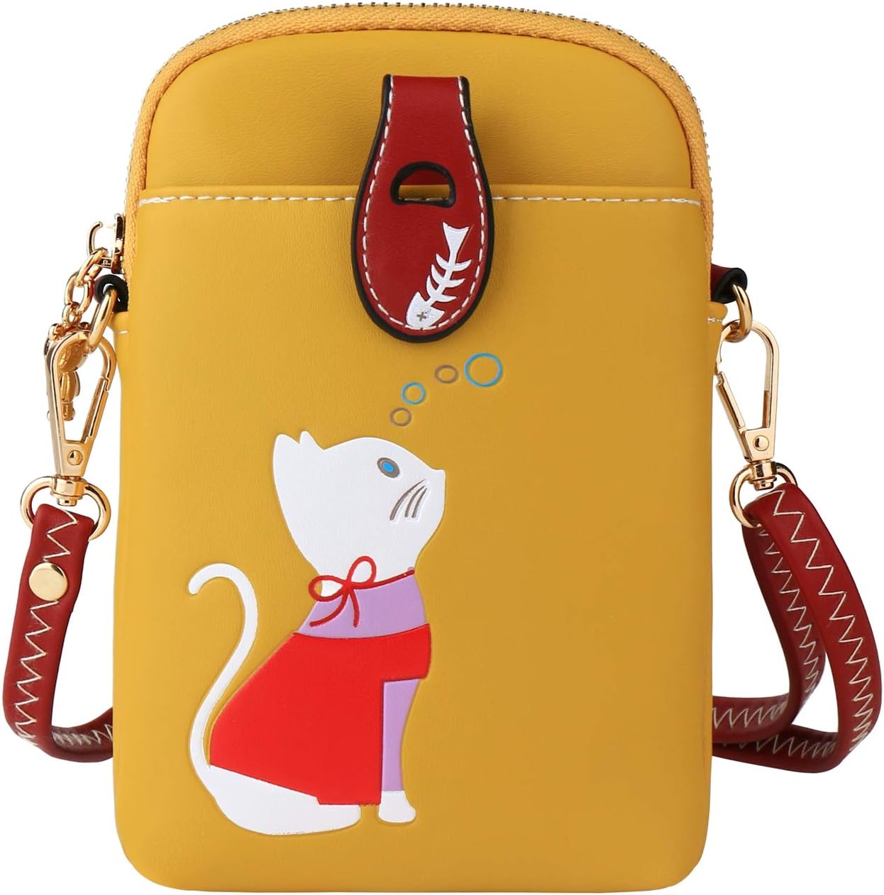 Sophie | Schattige Crossbody-Telefontasche mit Katzen-Design