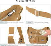 Maya | Urban Explorer Mehrfachtaschen Umhängetasche