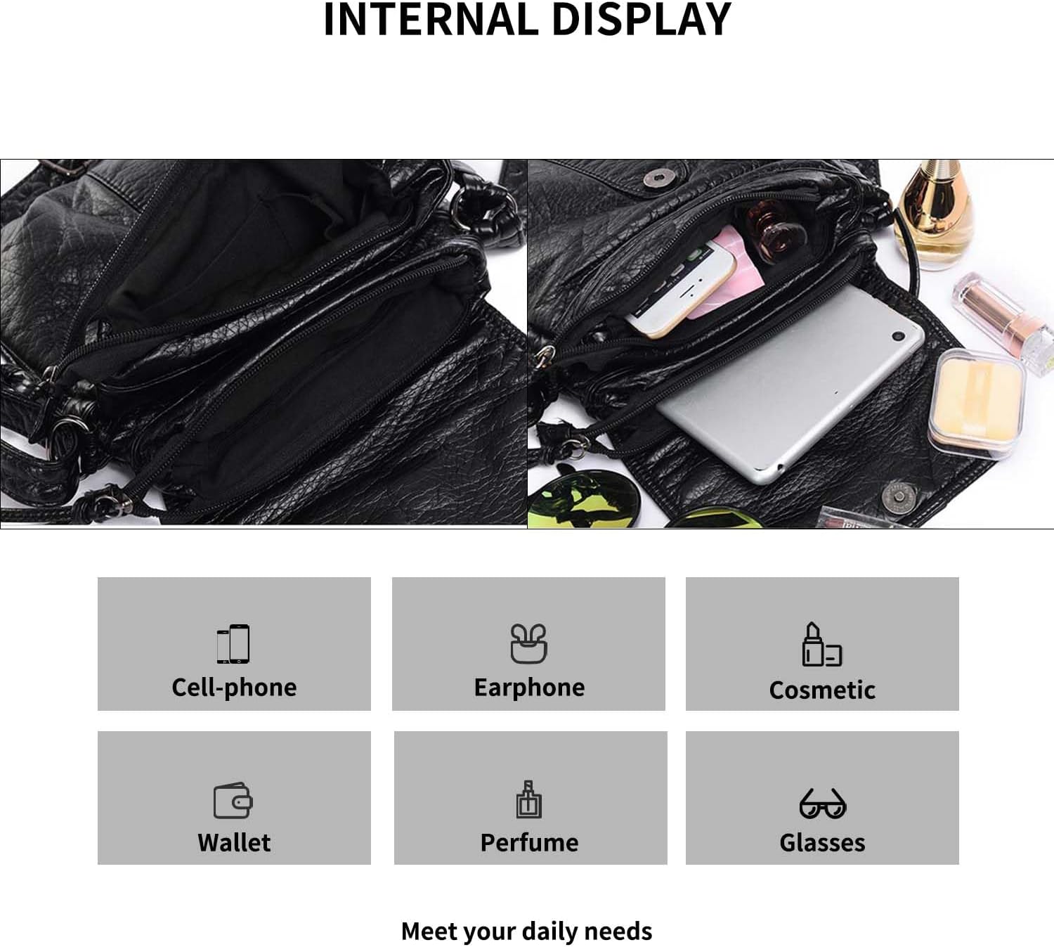 Mila | Kompakte Crossbody Reisetasche