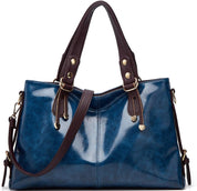 Emma | Anti-Diebstahl Veganes Leder Umhängetasche