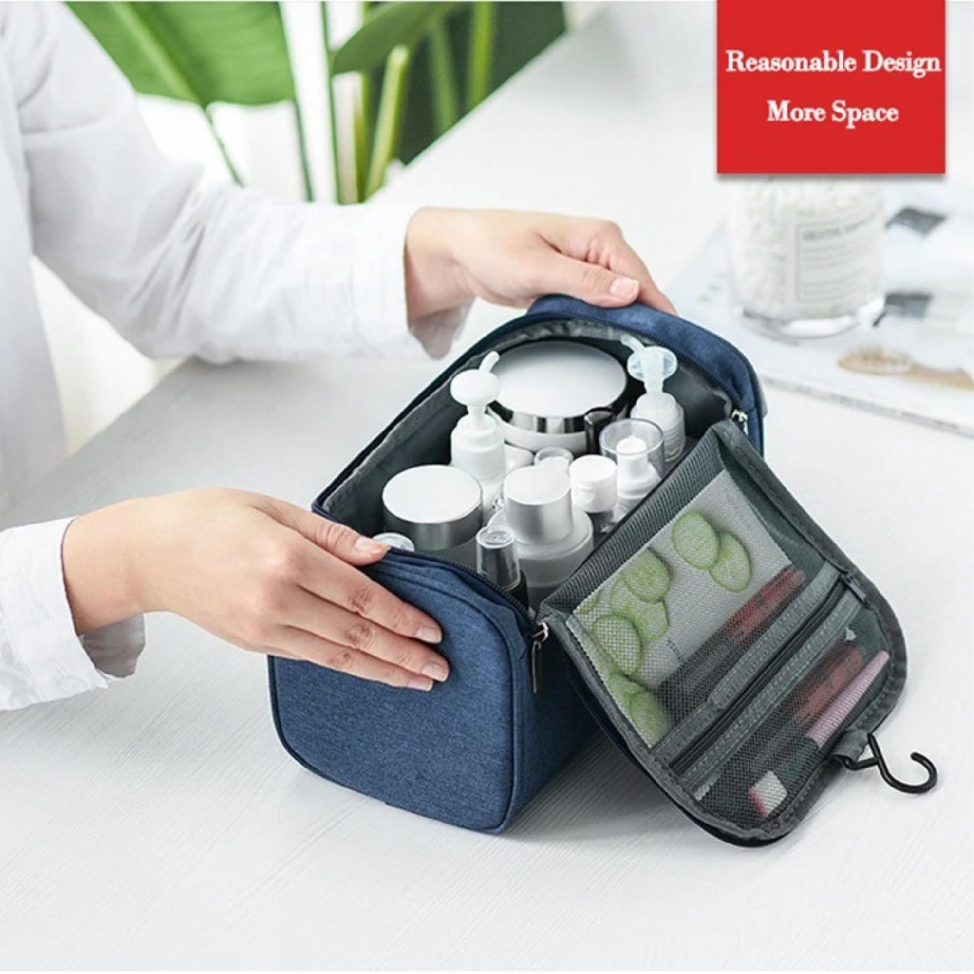 Ocean | Stilvoller, kompakter und leichter Reiseutensilien-Organizer