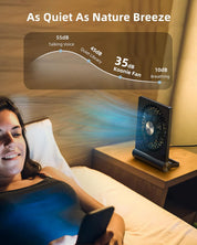 Ben | Leiser Tischventilator – Frische Brise für den Alltag