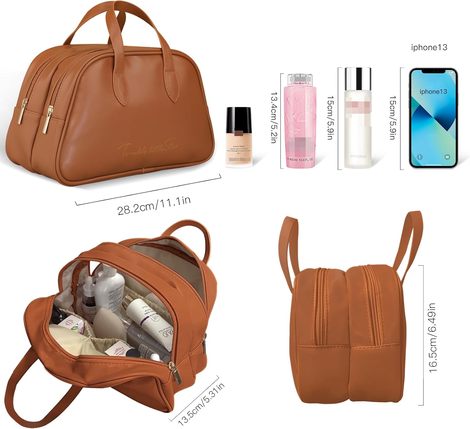 Ivey | Reisefreundlicher Kosmetikorganizer