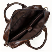 Milan | Leren Crossbody Messenger Laptop Handtasche