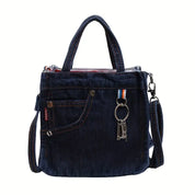 Eva | Stilvolle Denim Mini Crossbody Schultertasche