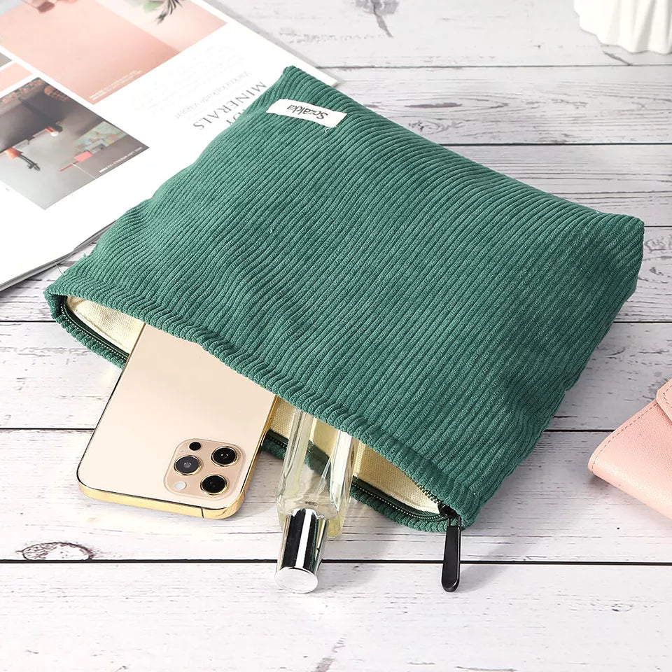 Sienna | Schickes Preppy Cordura Design Kosmetiktasche