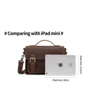 Oliver | Herren Casual Leder Crossbody Umhängetasche