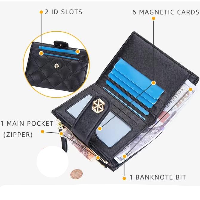 Jessie | Leder-Reisekultip mit RFID-Schutz