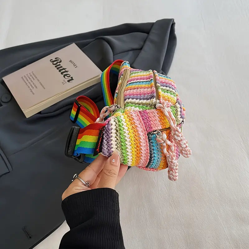 Lena | Lässige Strick Hüfttasche Crossbody