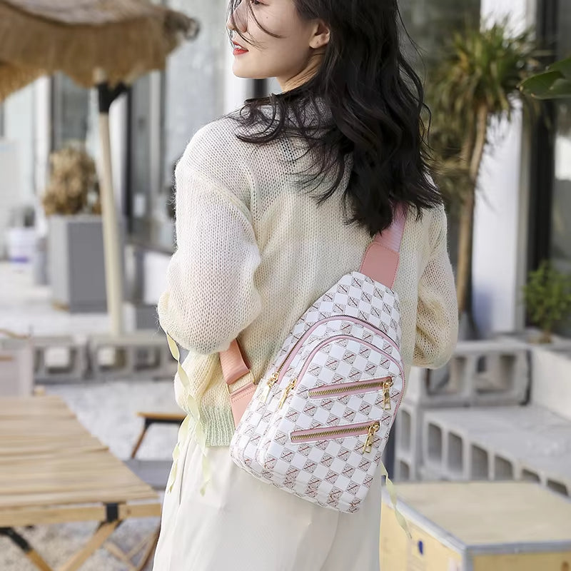 Emma | Leder Damen Sling Schultertasche