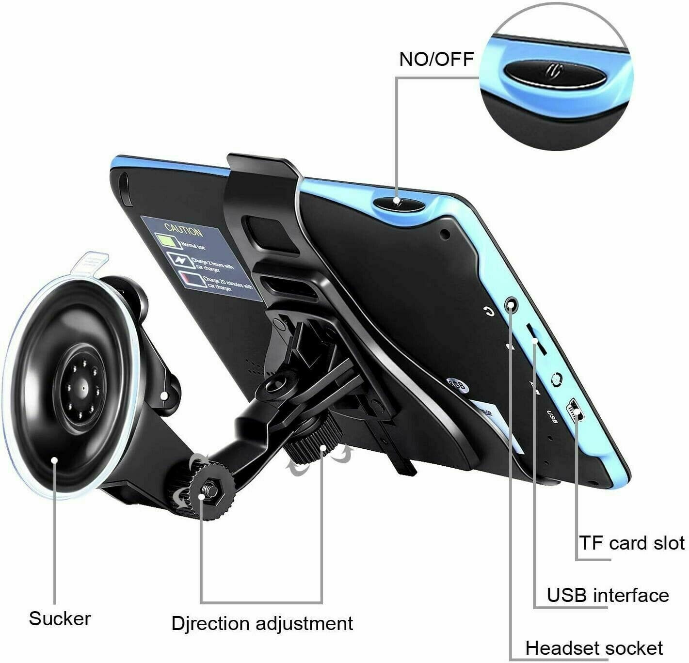 7 "GPS -Navigationssystem - 2025 verbessert die Navigation für Autos und Lastwagen 1