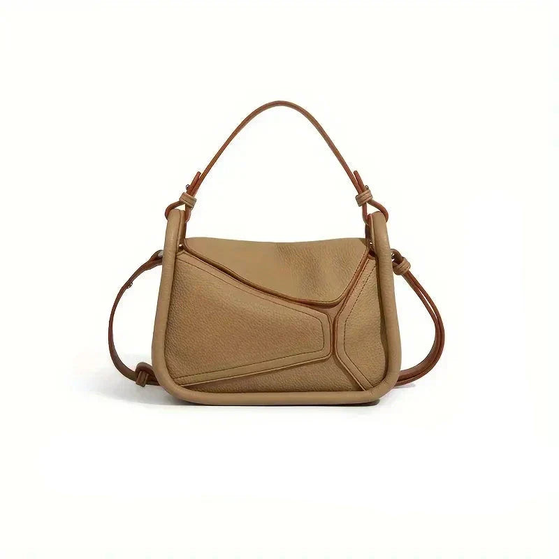 Amara | Geometrische PU Leder Crossbody Sling Handtasche