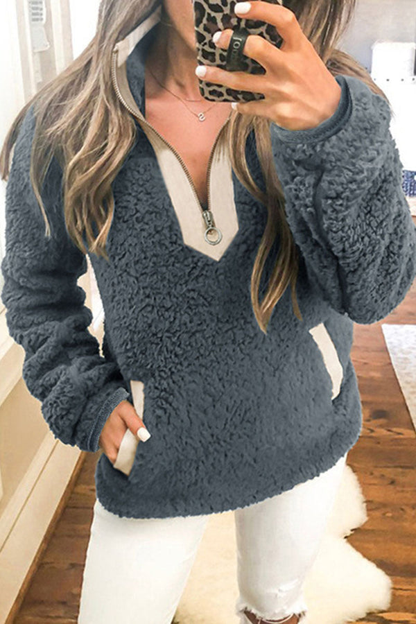 Helene | Flauschiger Pullover für Stil und Wärme im Winter