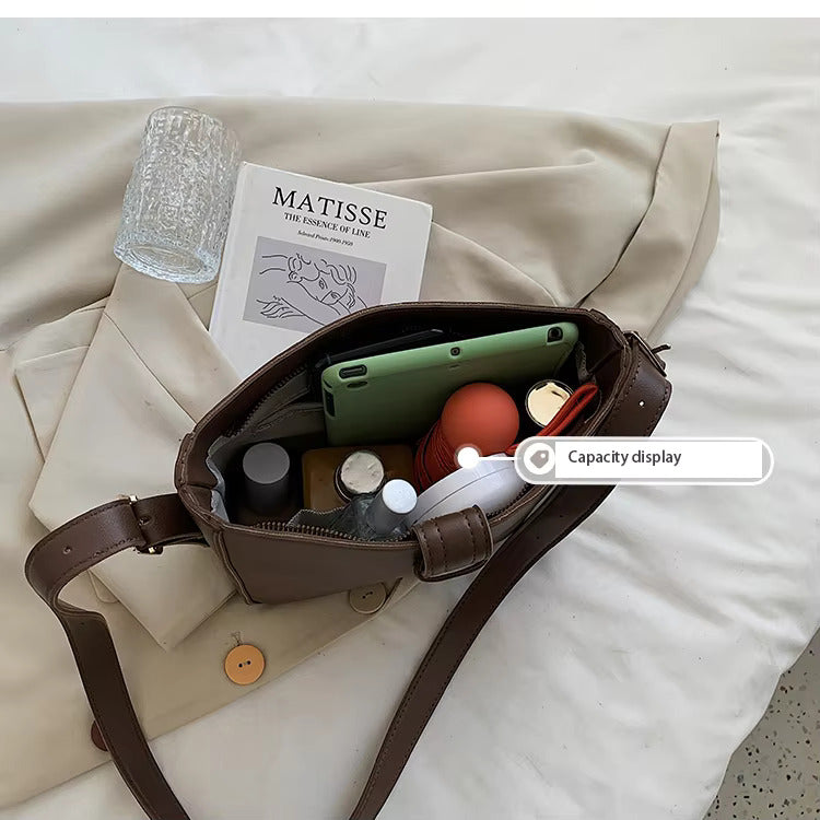 Sophie | Große Kapazität PU Leder Crossbody Schultertasche