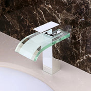  Badezimmerhahn - elegantes Wasserfalldesign für ruhige Wasserströme-3