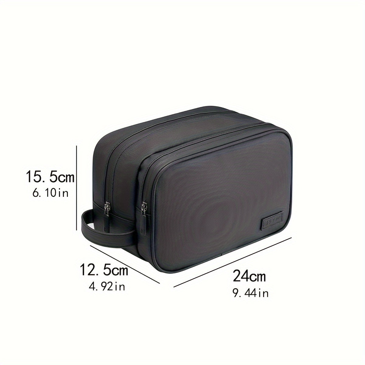 Mercy | Stilvolle und funktionale Kosmetik-Essentials Tasche mit doppelter Schicht