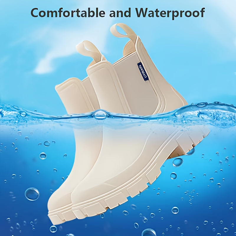 Emellie | Elegante Wasserdichte Regenstiefel mit Rutschfester Sohle für Draußen