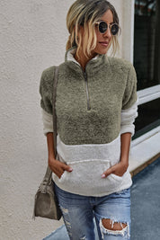 Matilda | Stylisches Oberteil mit Reißverschlusstasche