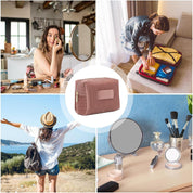 Lisa | Luxuriöser Samt Make-up Organizer