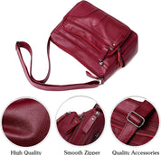 Lana | Wasserdichte Leder Schultertasche