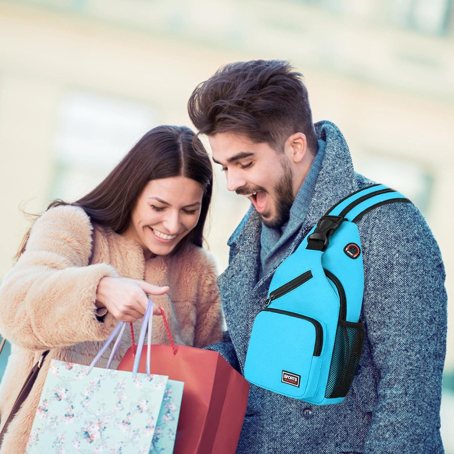 Stadtentdecker Umhängetasche mit Diebstahlschutz