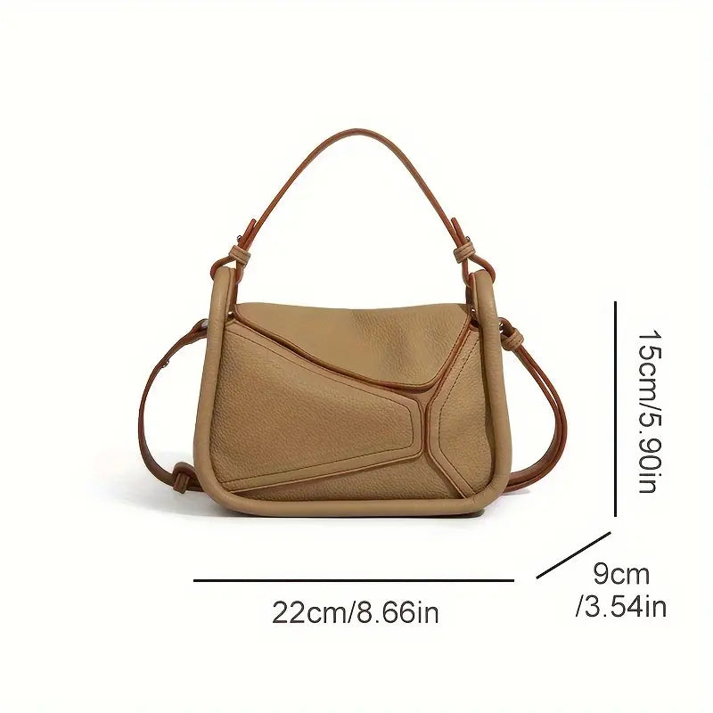 Amara | Geometrische PU Leder Crossbody Sling Handtasche