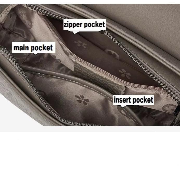 Iris | Vintage Echte Leder Crossbody Handtasche