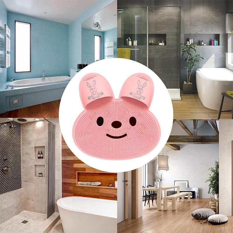  Silikonbadematte - Massage -Design für 360 ° Reinigung und Entspannung-6