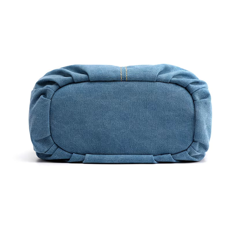 Lars | Retro Canvas Große Umhängetasche und Schultertasche