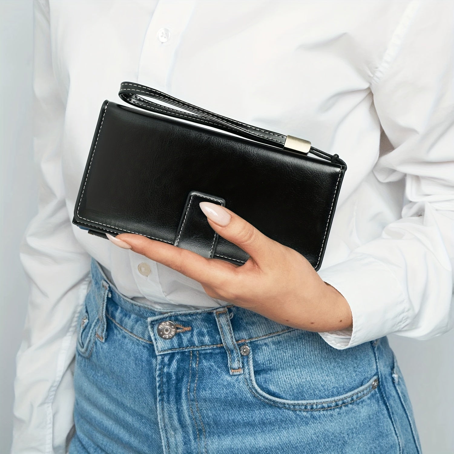 Dulce | RFID-sichere Reisetasche | Mehrfachfach Vintage Clutch