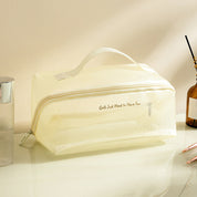 Mila | Geräumige Reisetoilettentasche aus Netzmaterial