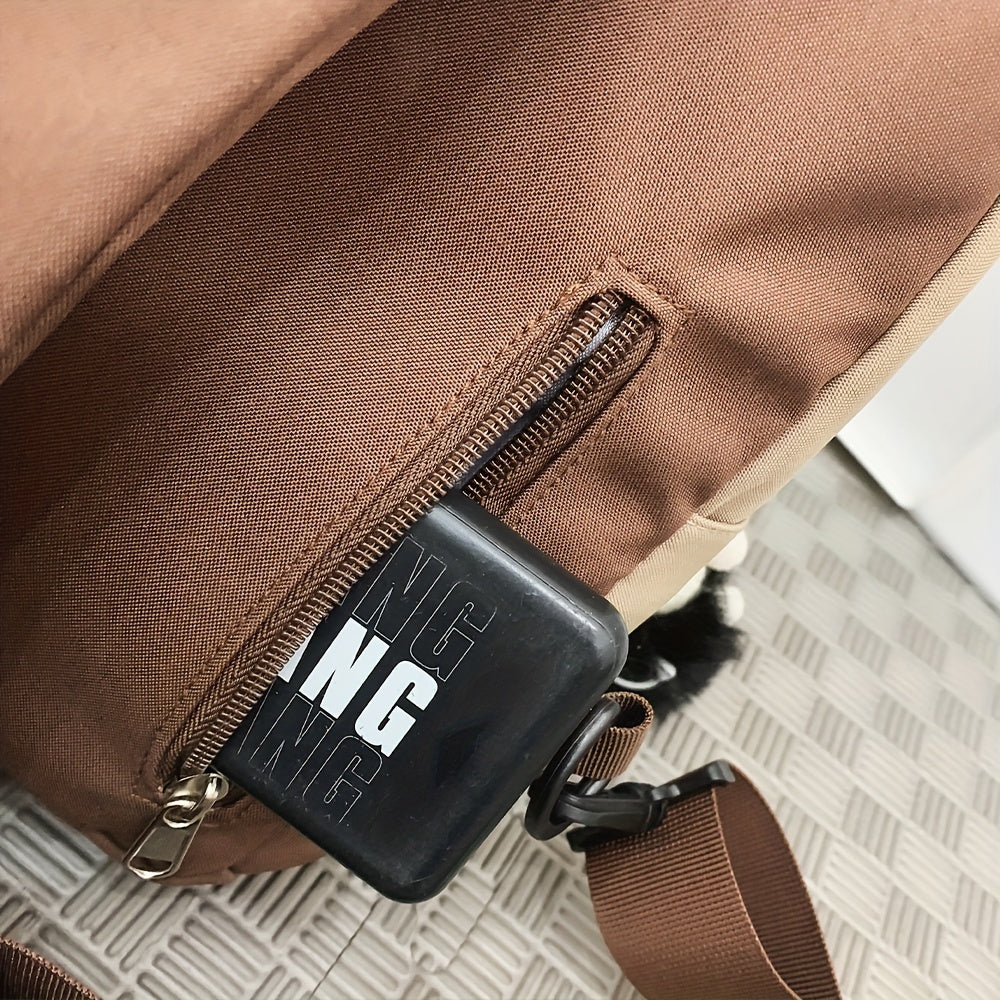 Joris | Geometrische Nylon Umhängetasche