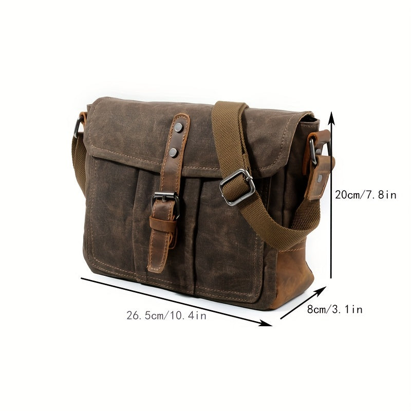 Lars | Retro Canvas Reis Schultertasche