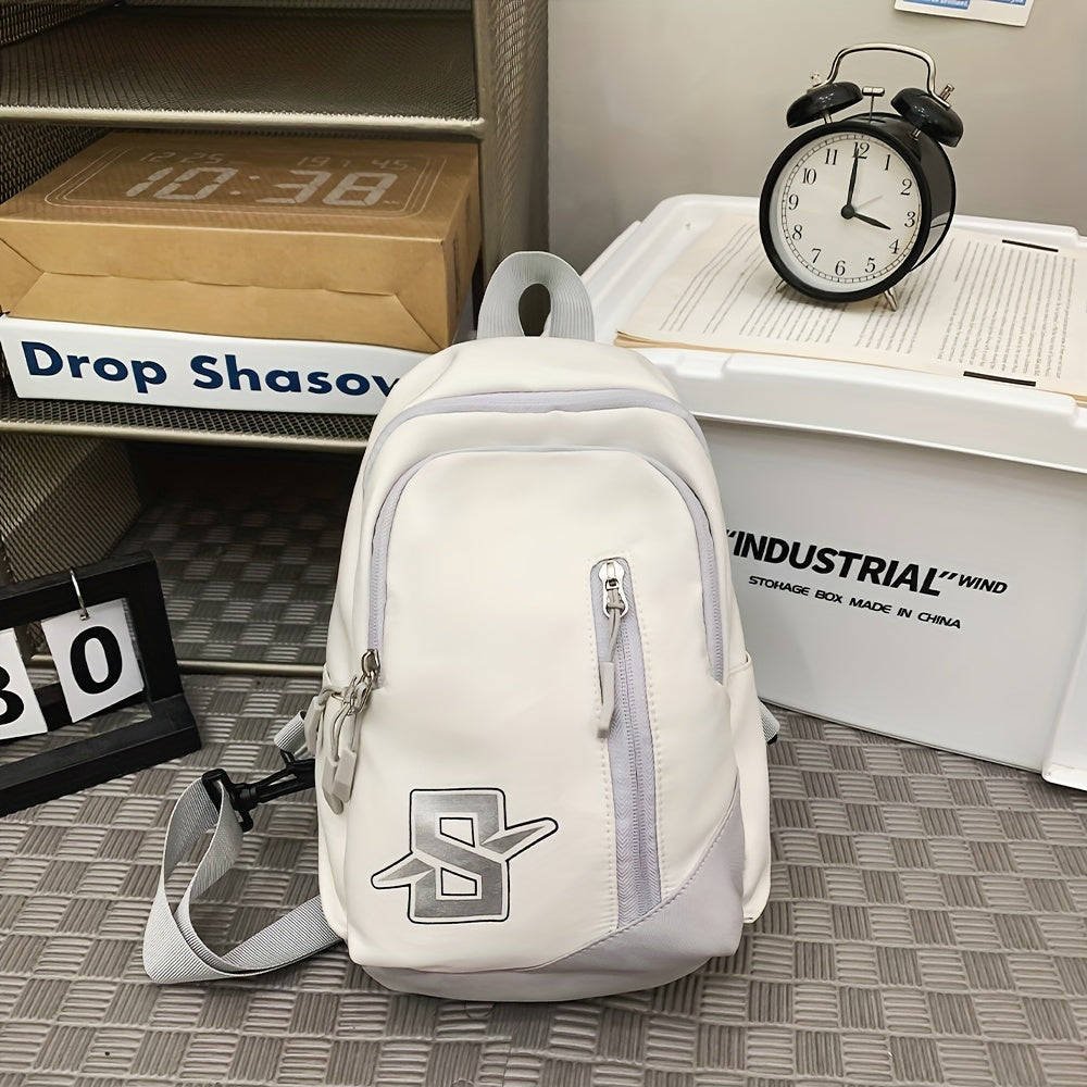 Joris | Geometrische Nylon Umhängetasche