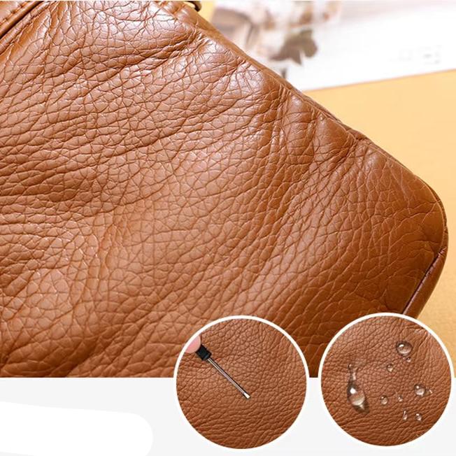 Lena | Vegane Kleine Ledertasche