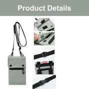 Kamari | Wasserfester faltbarer Crossbody-Passhalter Reise-Wallet