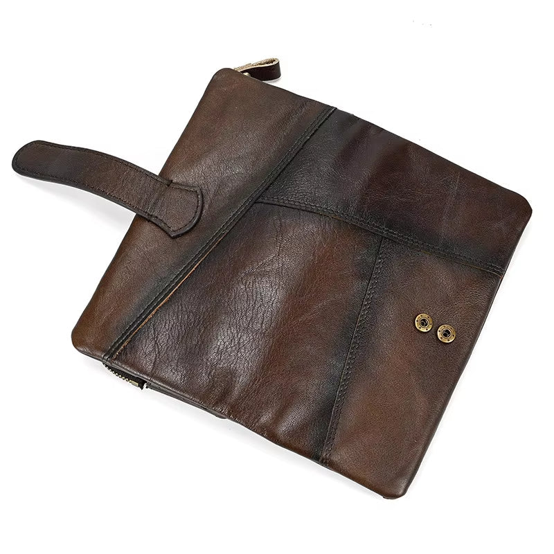 Hunter | Vintage Echtleder Reisetasche mit RFID-Schutz