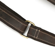 Mason | Herren Retro Echte Ledertasche Anti-Diebstahl Umhängetasche Brusttasche