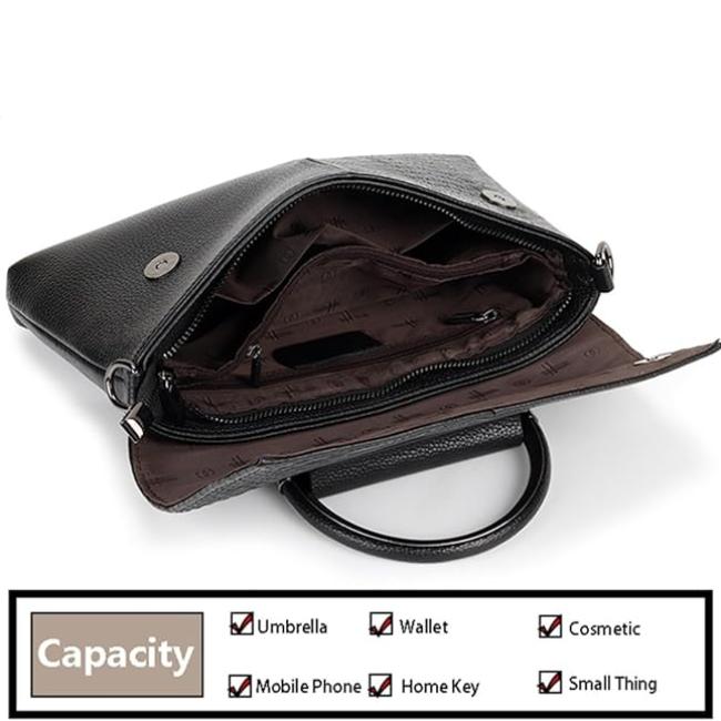 Clara | Retro Leder Schultertasche mit Krokodilmuster