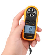 Digitales Windgeschwindigkeitsmesser mit klarem LCD -Display - tragbarer Windemometer für Outdoor -Aktivitäten-1