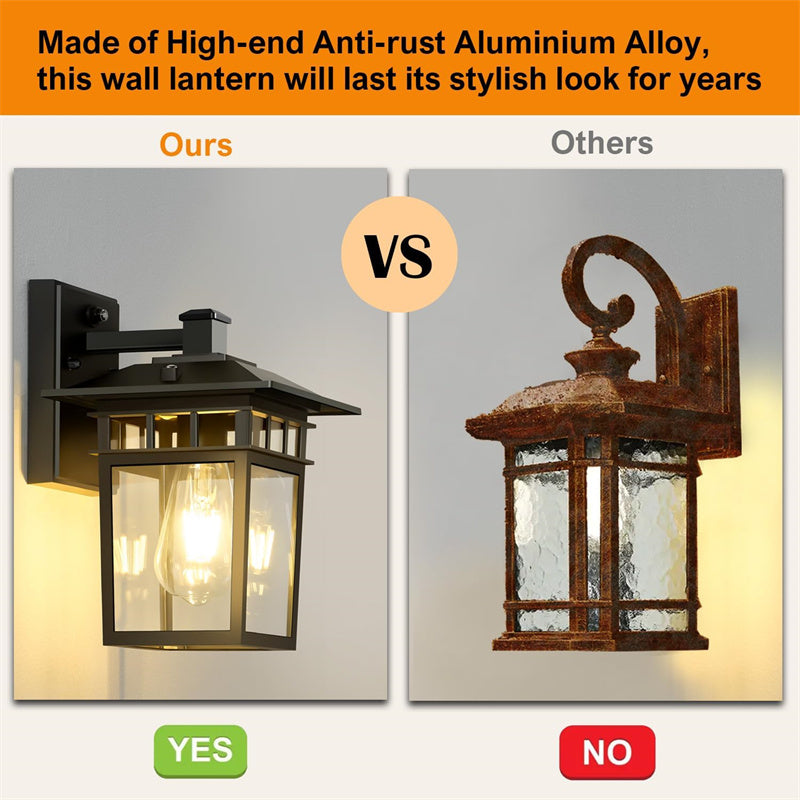 Außenlaterne Wandleuchte Wasserdicht 7