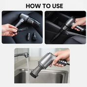 Auto -Staubsauger - leistungsstarker und kompaktes Auto Vac für schnelle Reinigung 5