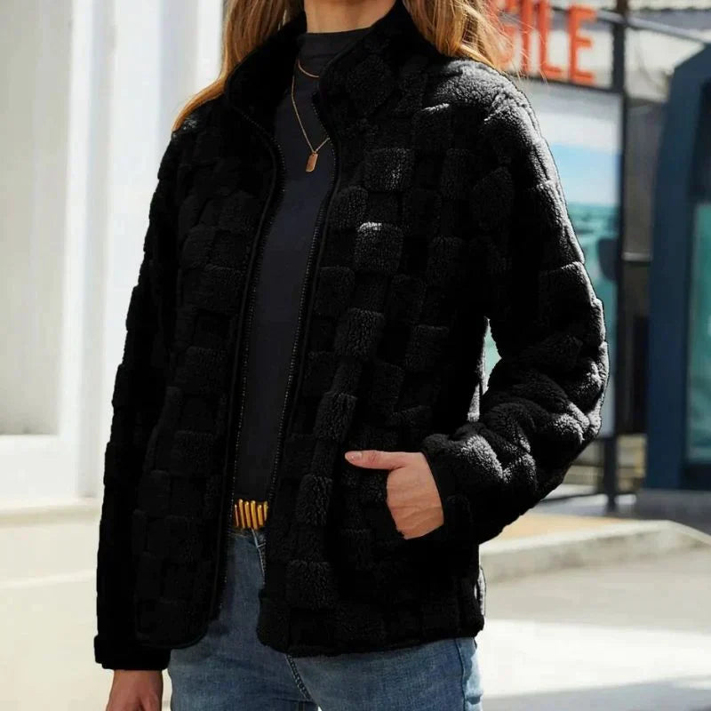 Nikki | Stilvolle Kurze Fleecejacke für einen Trendigen Look