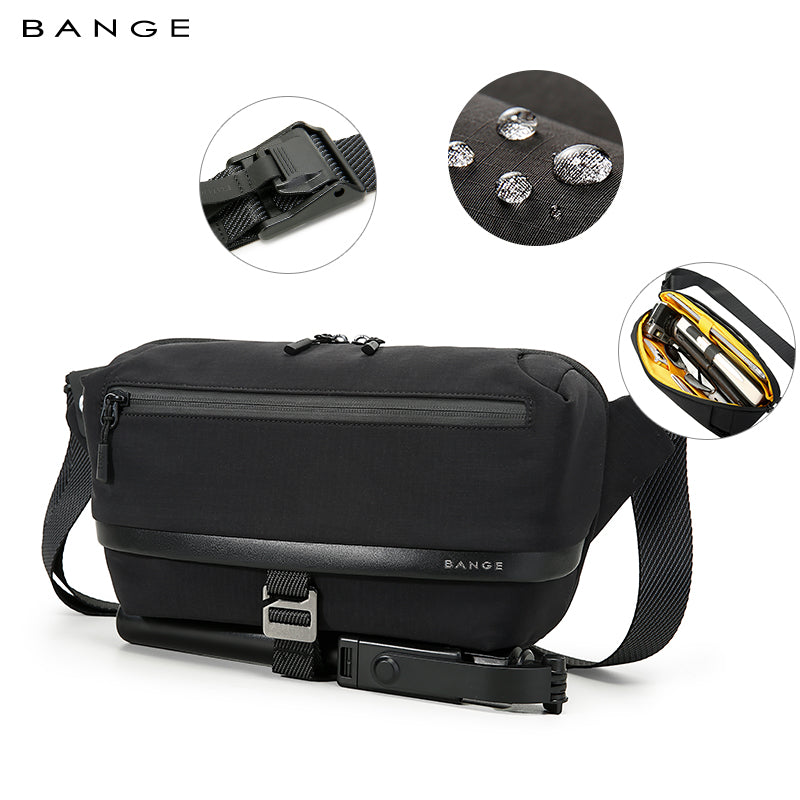 BANGE 2025 Ultraleichte, wasserdichte Sling Bag für Urban Explorers 0