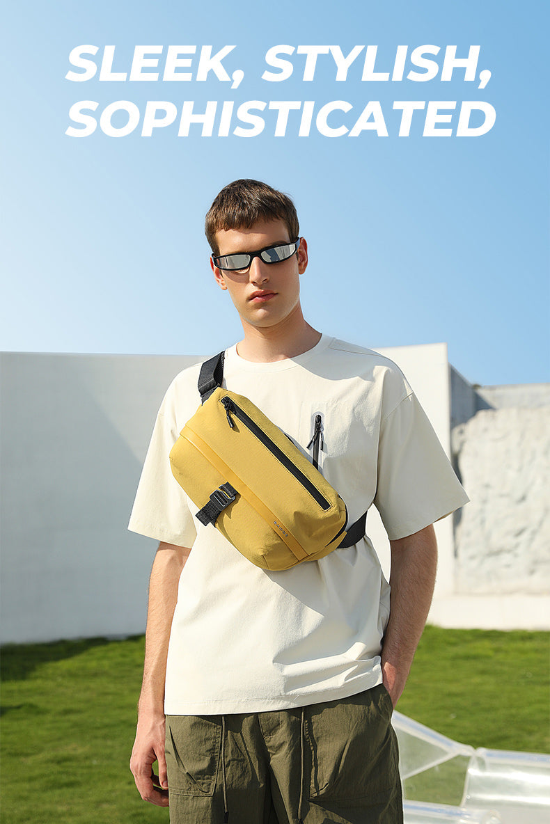 BANGE 2025 Ultraleichte, wasserdichte Sling Bag für Urban Explorers 1