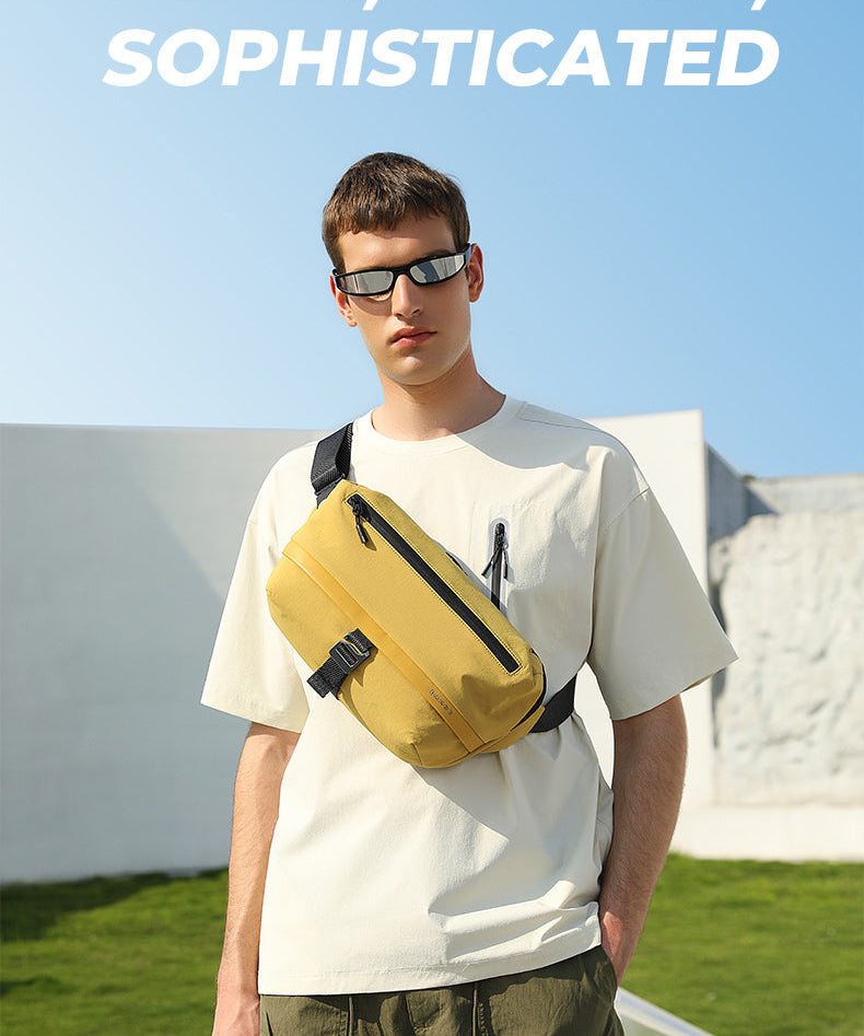 BANGE 2025 Ultraleichte, wasserdichte Sling Bag für Urban Explorers 1