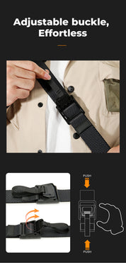 BANGE 2025 Ultraleichte, wasserdichte Sling Bag für Urban Explorers 7