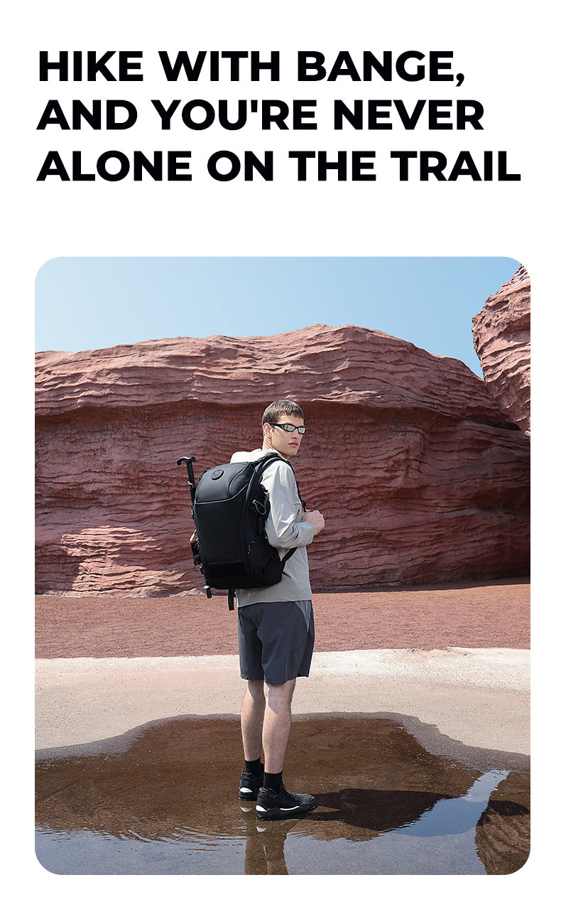 BANGE 2025 Wasserdichter Outdoor-Rucksack für Wandern, Camping, Reisen 2