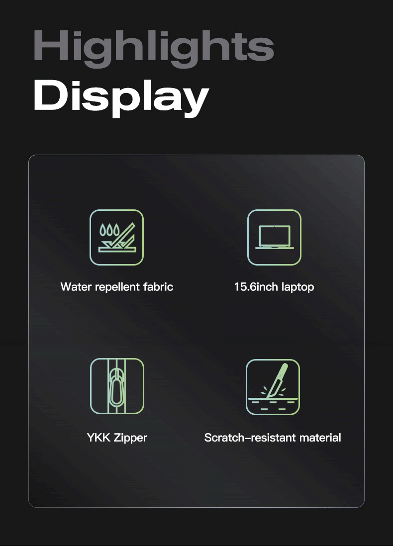 BANGE Anti-Diebstahl-Hartschalen-Rucksack mit TSA-Schloss und USB-Anschluss 5